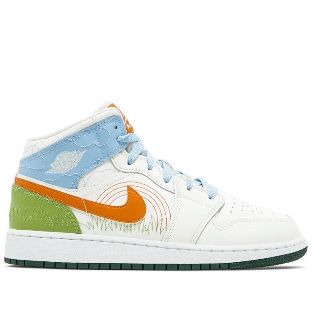 🧡 2022 Nike Air Jordan 1 Mid SE “Stitch” 🧡